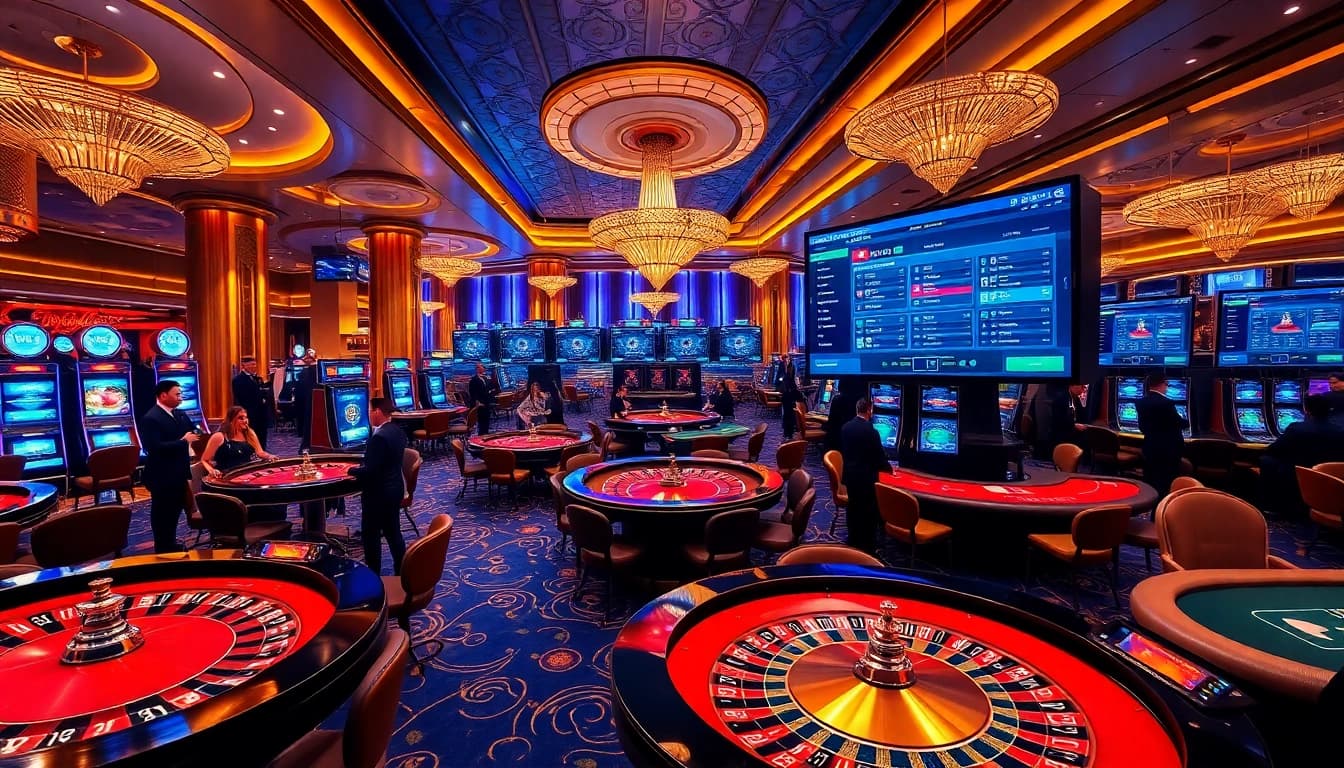 Engaging players at a luxurious casino featuring advanced gaming options from https://oxbet12.com/.