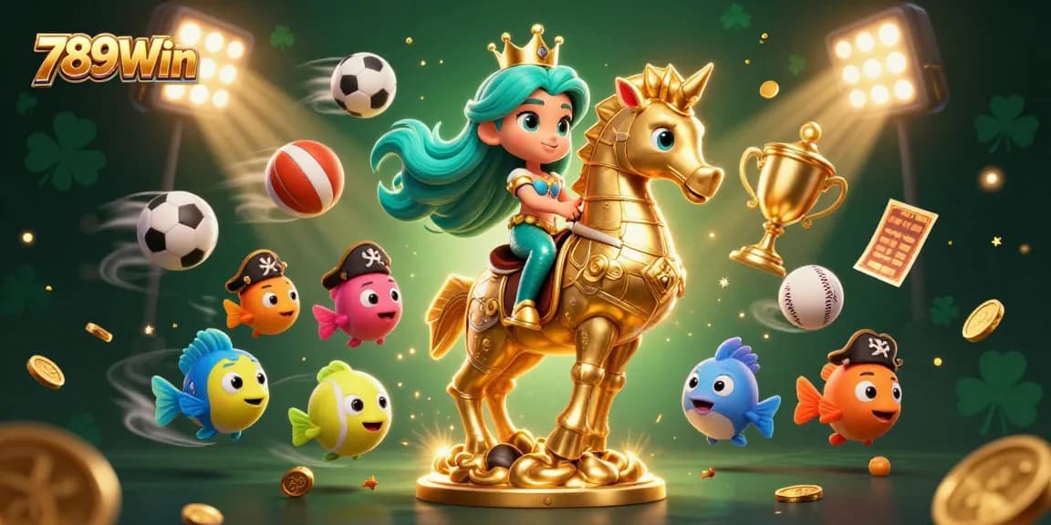 Place bets and win big at 789Win with thrilling casino games featuring colorful characters and vibrant elements.