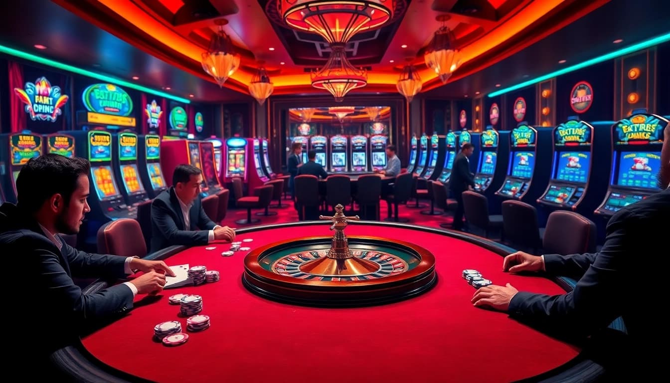 Experience thrilling gambling at https://i9bet.space/ with professional poker players and vibrant slot machines.