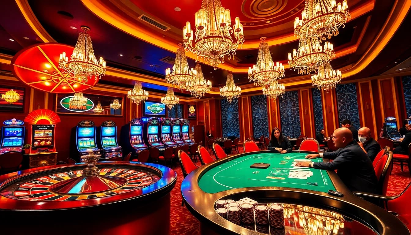 Experience MAX88's vibrant casino excitement with roulette, poker, and dazzling slot machines.