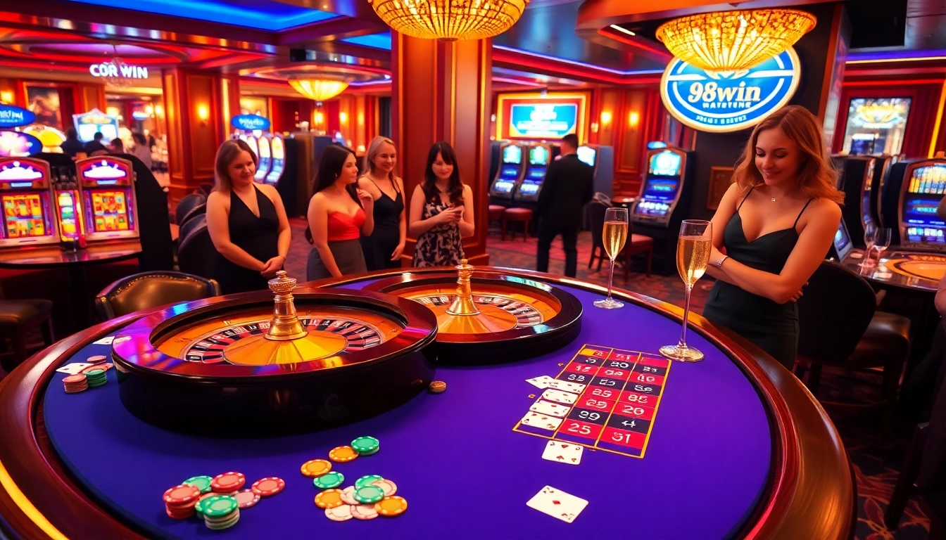 Experience thrilling games at 98win with vibrant casino action and exciting betting options.
