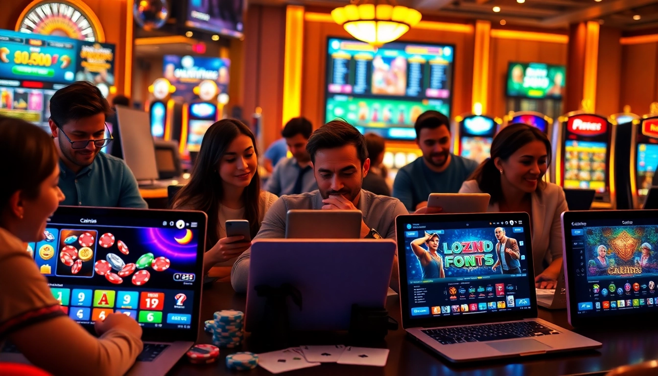 Engaging online gaming experience on the 58ee platform with diverse players enjoying various games.