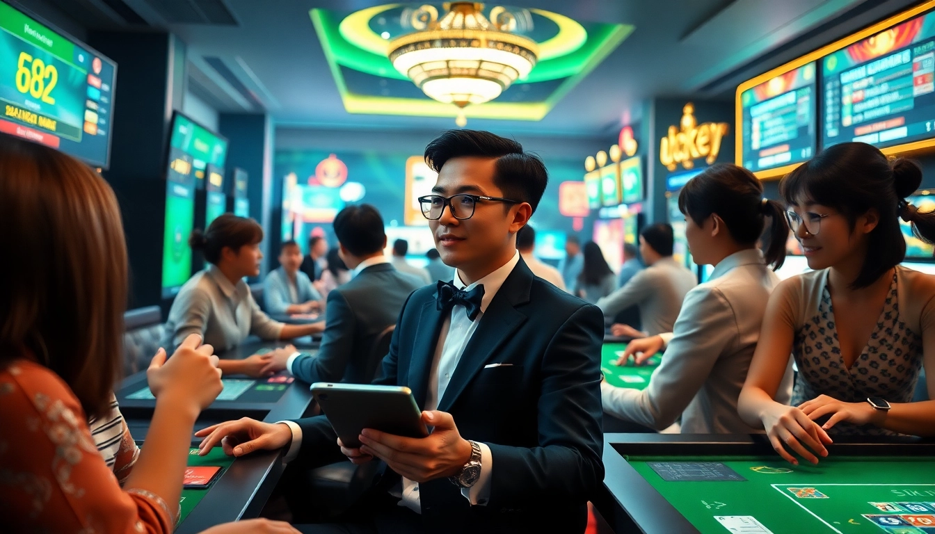 Experience the thrill of gaming on https://lucky88.direct/, where players engage in exciting games like baccarat and sicbo.