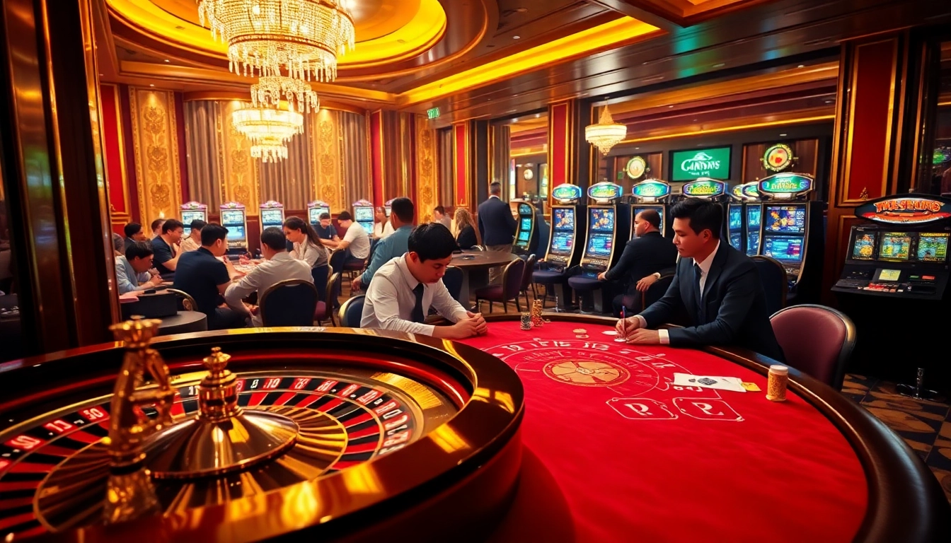 Experience thrilling gameplay at https://lucky88s.fit/ with vibrant casino visuals showcasing poker, roulette, and slots.