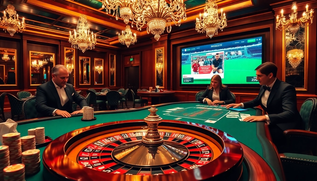 Socolive enhances the thrill of gambling with a vibrant casino scene featuring roulette and live betting screens.